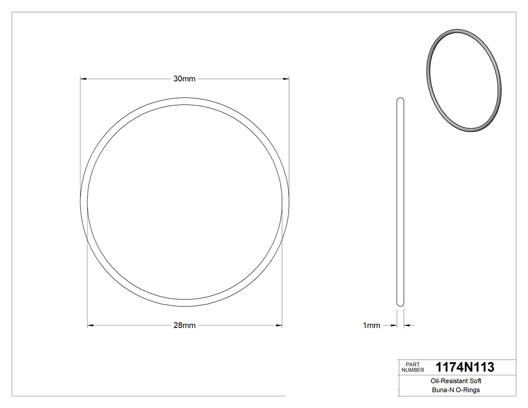 Technical drawing - 1174N113